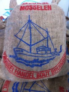 mosselen hangcultuur in zak